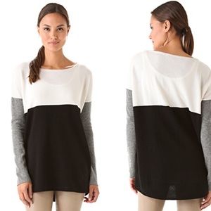 VINCE SWEATER OVERIZED CASHMERE & WOOL
